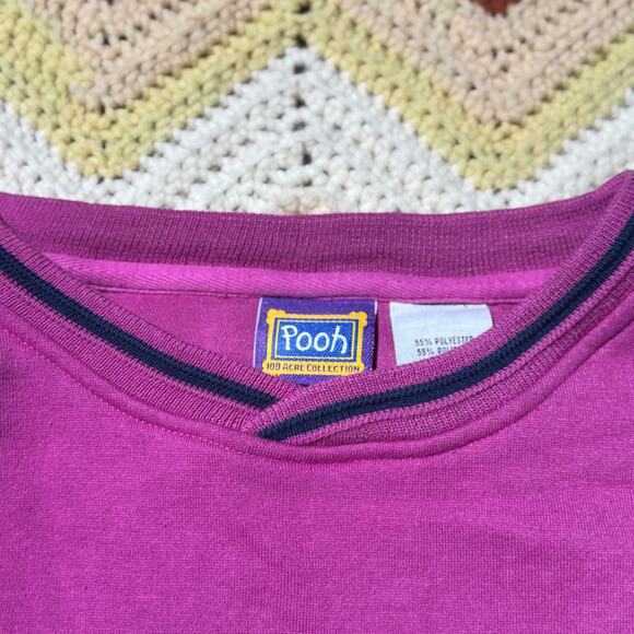 Y2K 100 Acre Collection Pooh Had a Plan Crewneck - Picture 3 of 6